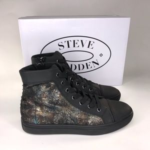 New Steve Madden Men Hawk Leather boot size 7